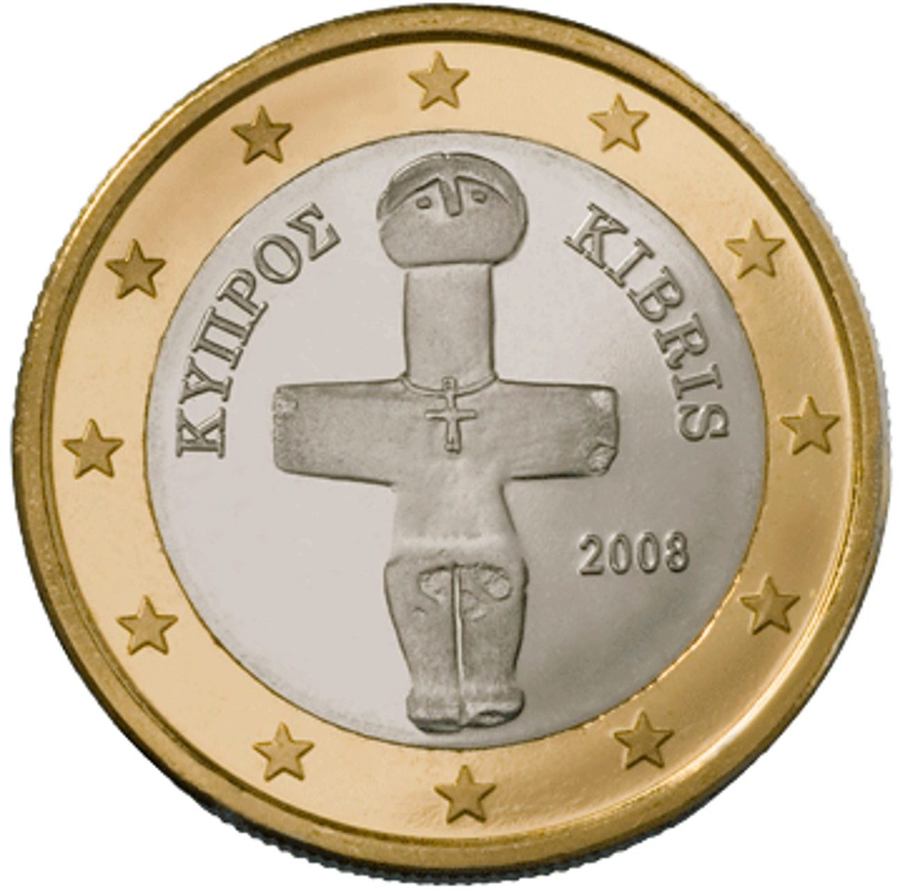 помосский идол монета 1 евро bigcyprus