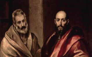 «Апостолы Петр и Павел» - одна из известных работ Эль Греко
