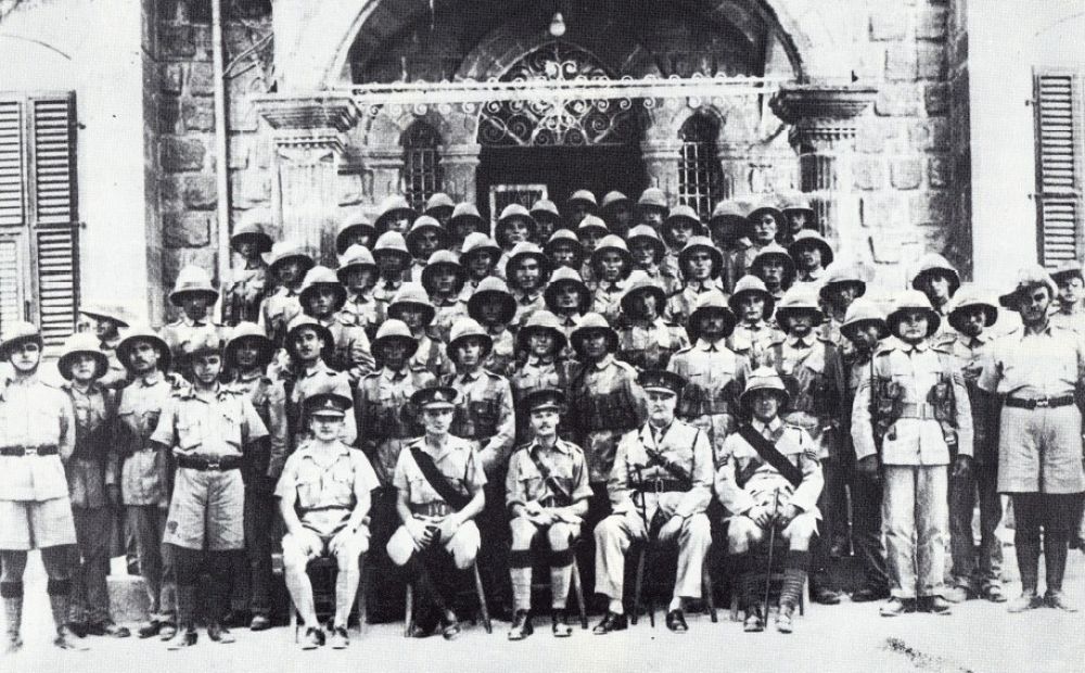 Первый взвод кипрских солдат, отправившихся за рубеж