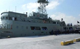 На Кипре появился первый военный корабль