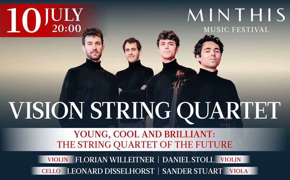 Vision String Quartet на фестивале Minthis Music Festival