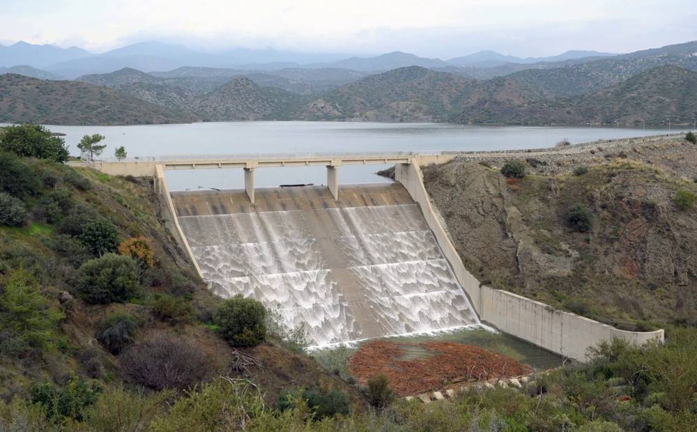 Водохранилище на Кипре